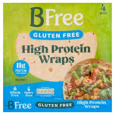BFree Gluten Free High Protein Wraps168g